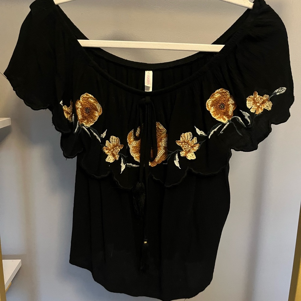 Off the shoulder top